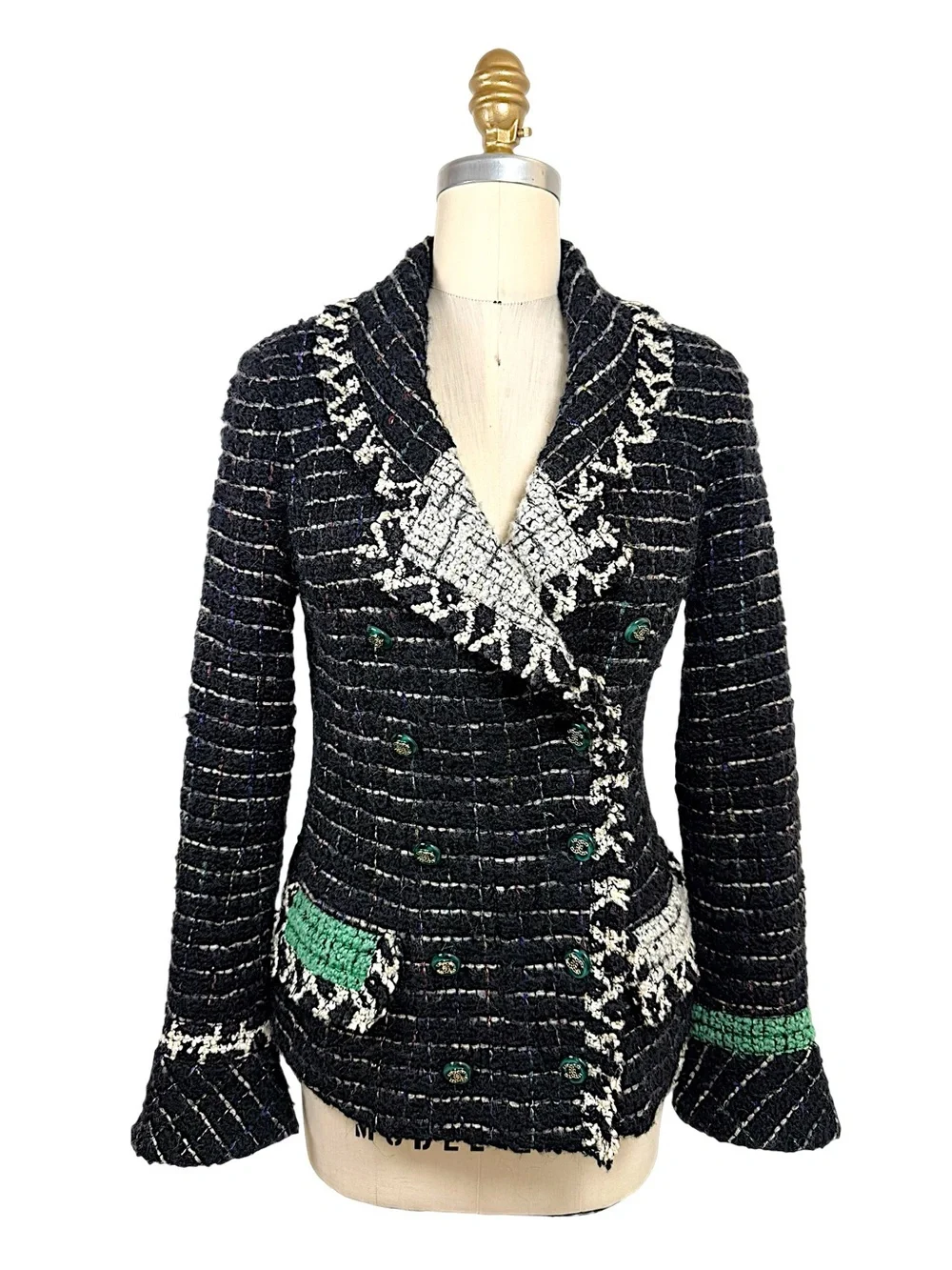 Chanel Fall 2009 Runway Look 22 Bouclé Tweed Jacket & Skirt Set